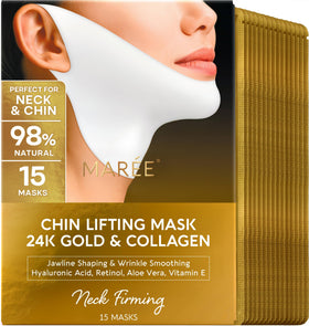 Masque V Line Lifting MAREE avec Or 24K, vue avant