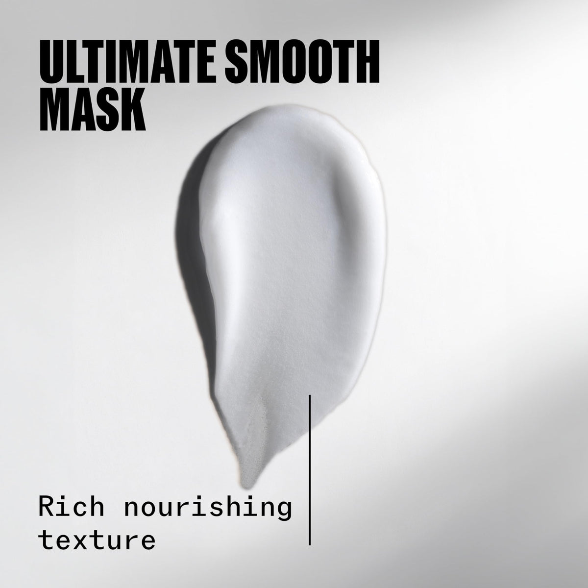 Masque Wella Professionals ULTIMATE SMOOTH sur fond blanc