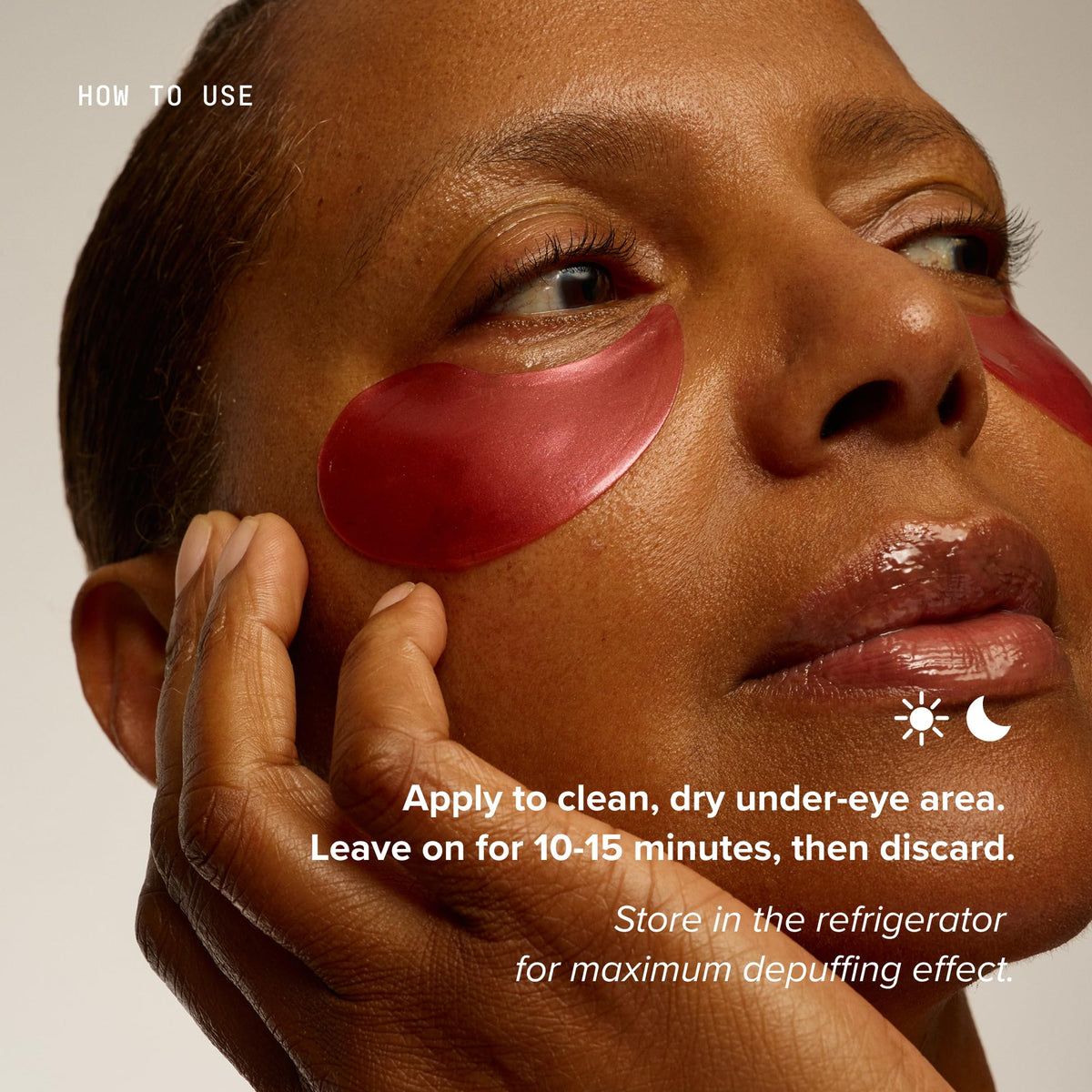 Masques contour des yeux DRMTLGY avec sérum hydratant