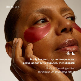 Masques contour des yeux DRMTLGY avec sérum hydratant