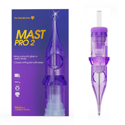 MAST TATTOO Aiguilles Pro2 Bugpin 7RM en boîte