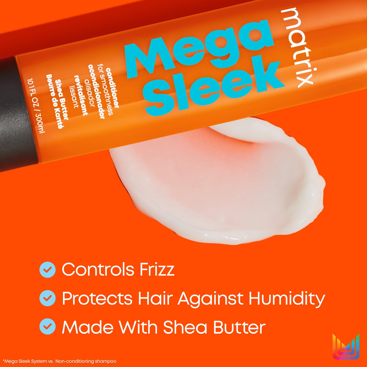 MATRIX Mega Sleek Après-Shampooing 331g arrière