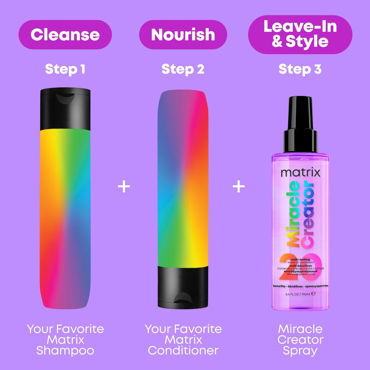 MATRIX Miracle Creator Spray avec accessoires de coiffure