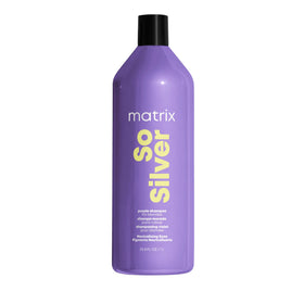 MATRIX Shampoo So Silver 1000ml vue avant avec étiquette