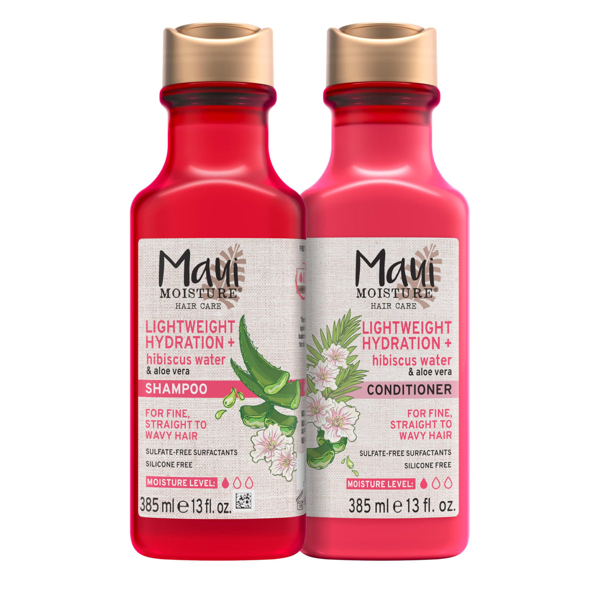 Maui Moisture Conditioner Hydratation Légère Hibiscus 385 ml vue avant