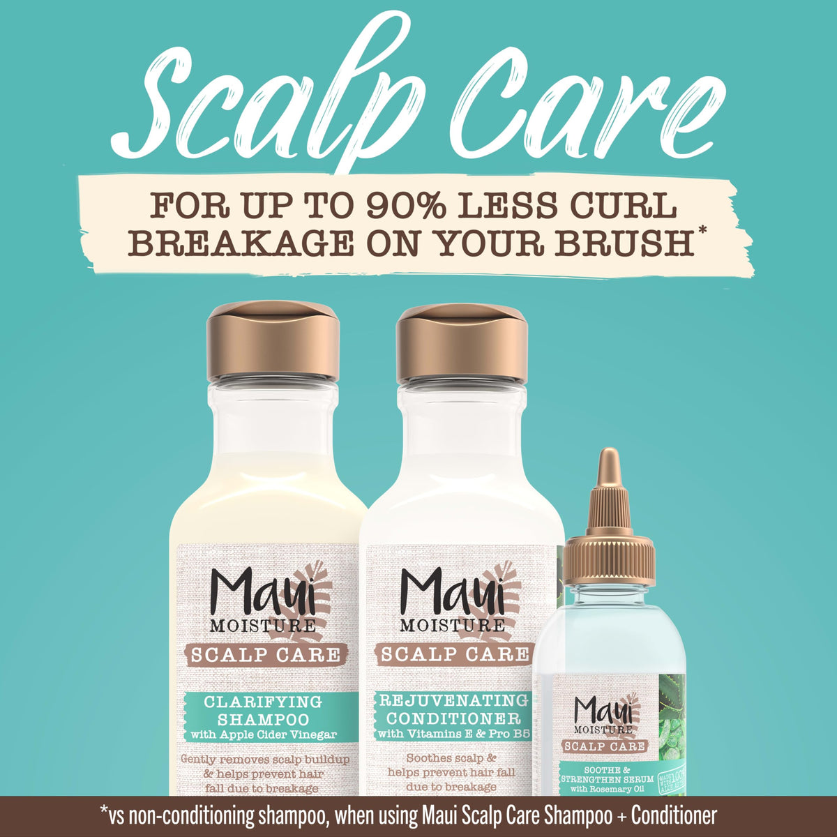 Maui Moisture Shampoo Clarifiant au Vinaigre de Cidre étiquette