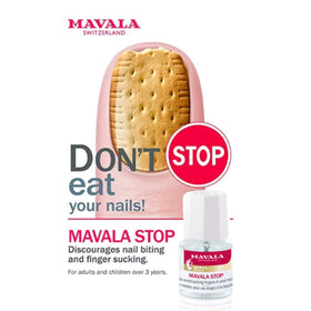 MAVALA Mavala Stop sur une table avec arrière-plan neutre