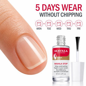 MAVALA Stop Vernis Détachant pour Ongles 10 ml - pinceau applicateur