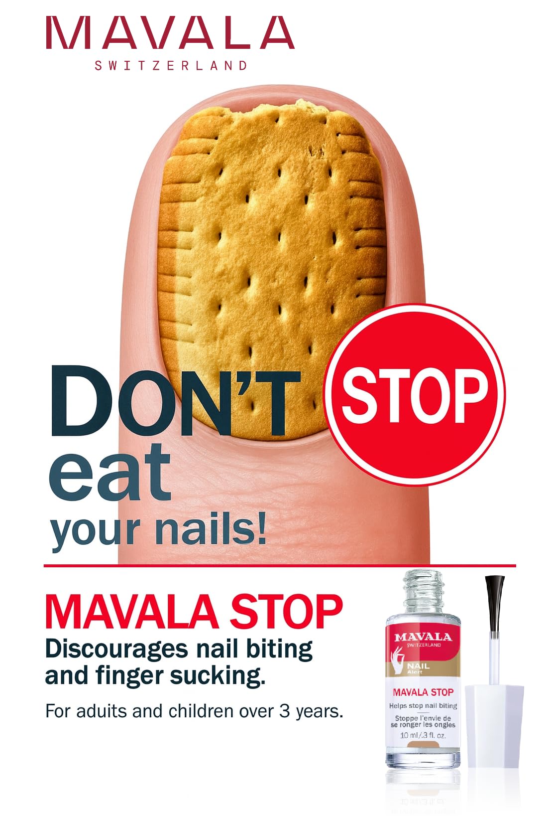 MAVALA Stop Vernis Détachant pour Ongles 10 ml - utilisation par un enfant