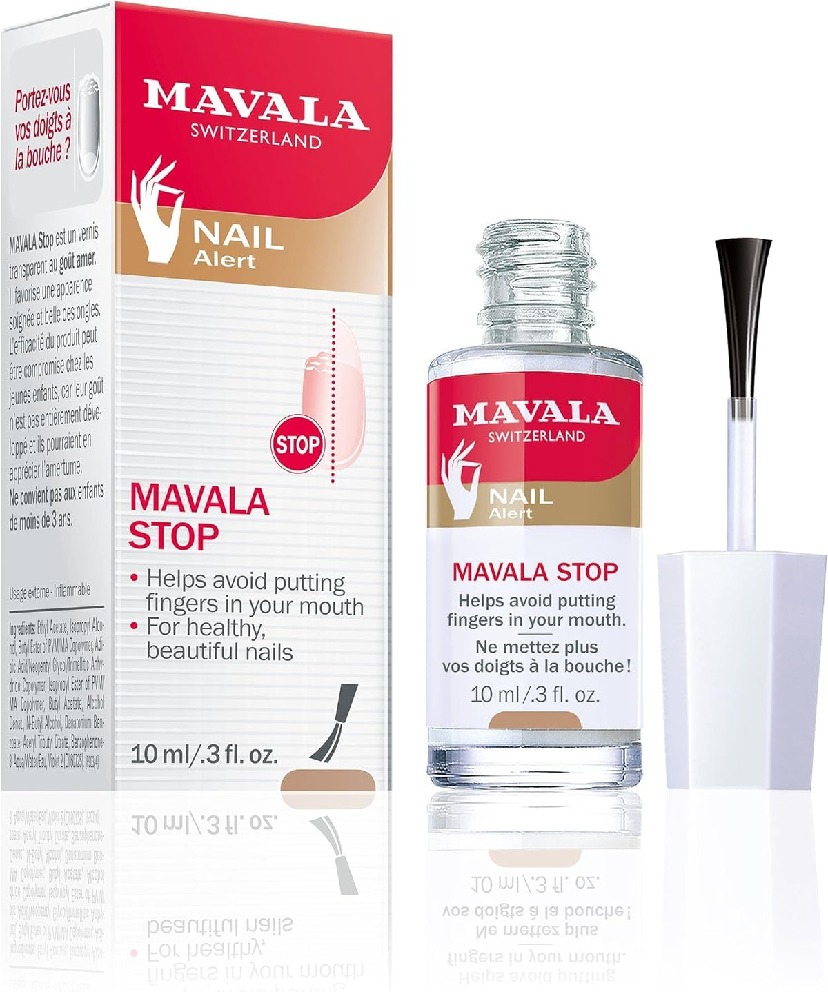 MAVALA Stop Vernis Détachant pour Ongles 10 ml - vue avant