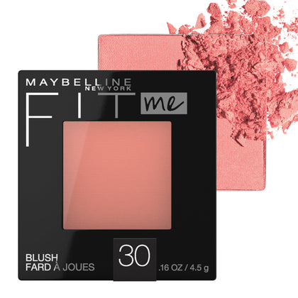 MAYBELLINE Blush Fit Me Rose 32g vue avant avec couleur éclatante