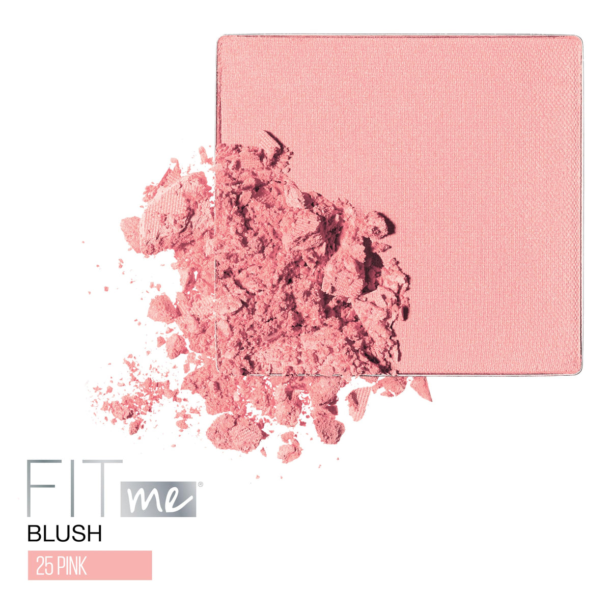 MAYBELLINE Blush Fit Me rose avec packaging