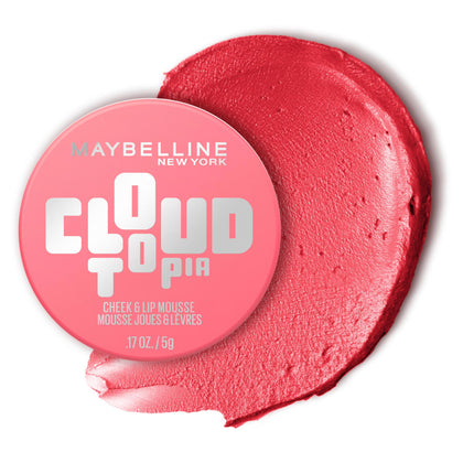 MAYBELLINE Cloudtopia Blush Mousse 50g en teinte Rose Luné, vue de face