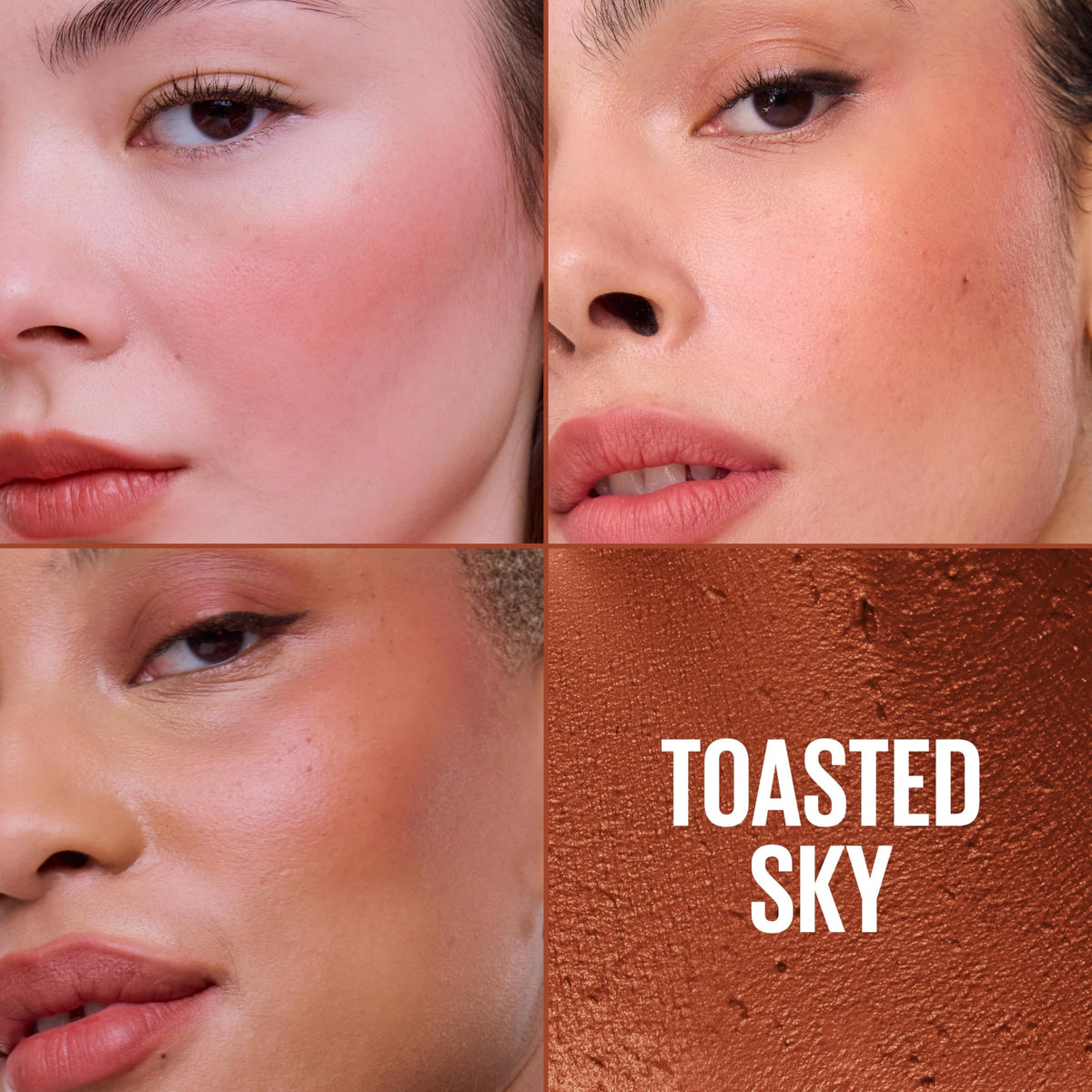 MAYBELLINE Cloudtopia Blush Mousse 50g, texture mousse sur le doigt