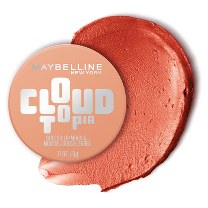 MAYBELLINE Cloudtopia Mousse Blush et Lèvres Solar Serenity vue avant
