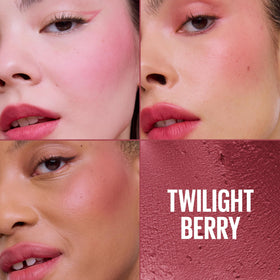 MAYBELLINE Cloudtopia Mousse Blush Twilight Berry texture mousse