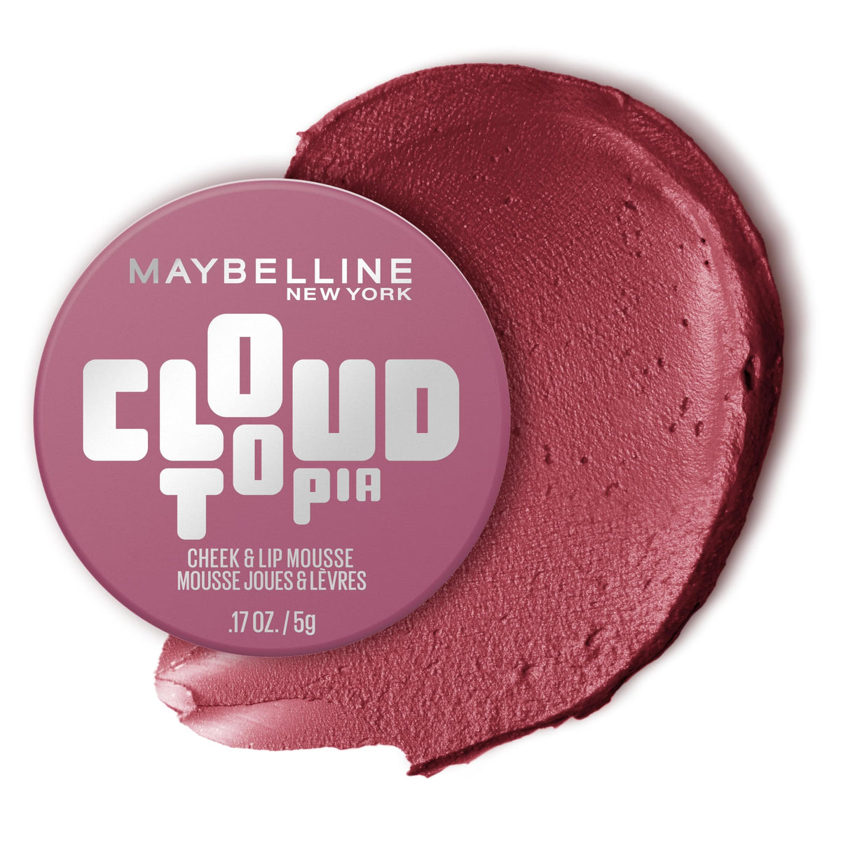 MAYBELLINE Cloudtopia Mousse Blush Twilight Berry vue de face