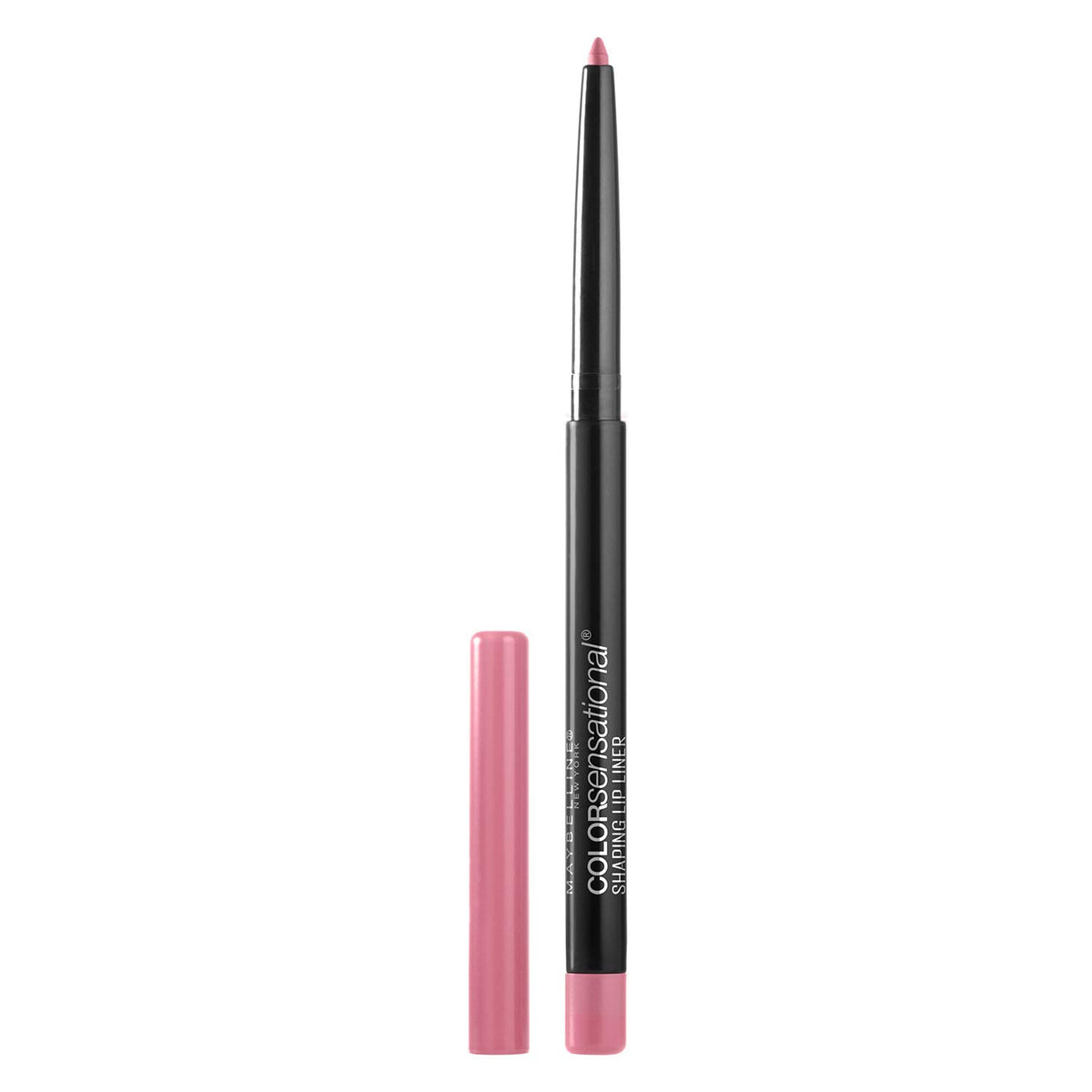 MAYBELLINE Crayon à Lèvres Palest Pink dans un environnement de maquillage