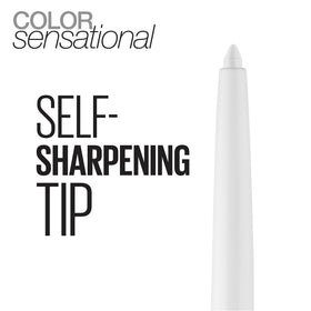 MAYBELLINE Crayon à Lèvres Transparent sur une surface blanche