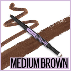 MAYBELLINE Crayon et Poudre à Sourcils 2-en-1 avec éponge de remplissage