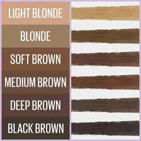 MAYBELLINE Crayon et Poudre à Sourcils 2-en-1 en usage sur un modèle
