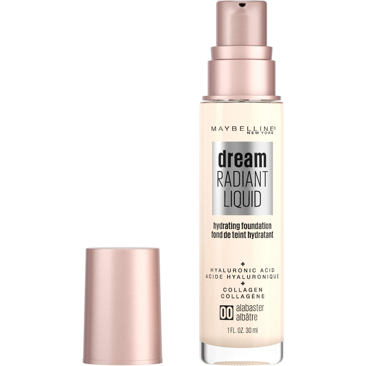 MAYBELLINE Fond de Teint Liquide Hydratant Alabaster avant