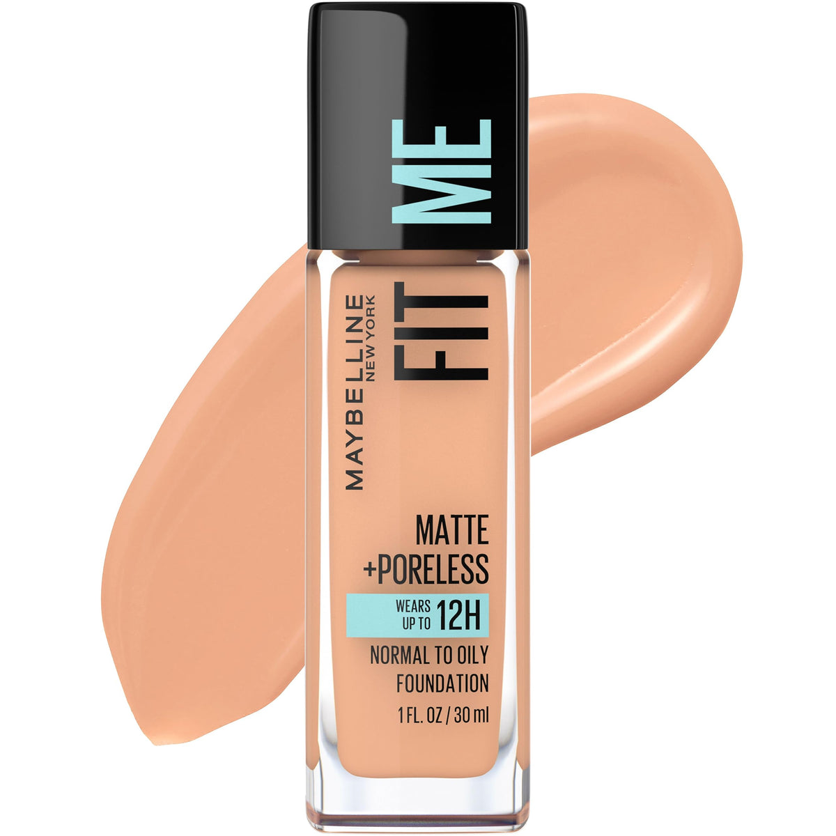 MAYBELLINE Fond de Teint Liquide Mat + Poreless 118g Teinte Light Honey vue de face