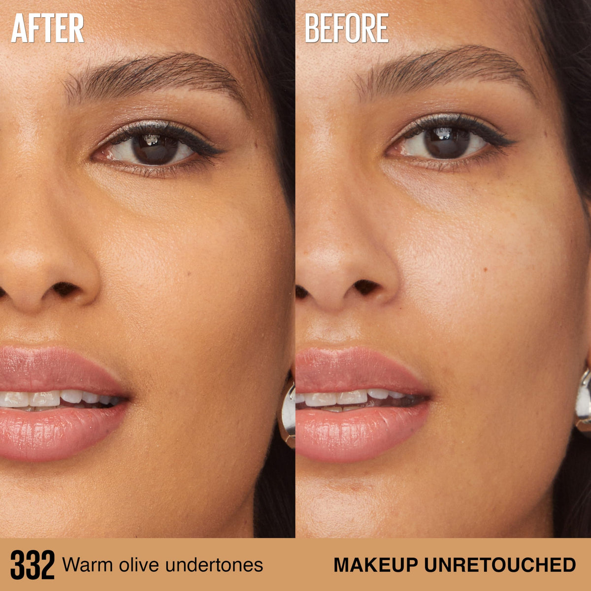 MAYBELLINE Fond de Teint Super Stay Lumi-Matte 332 application avec éponge