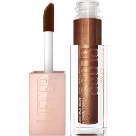 MAYBELLINE Lifter Gloss couleur Crystal vue avant avec applicateur XL