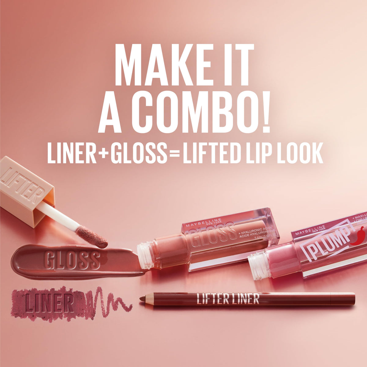 MAYBELLINE Lifter Gloss Crystal dans son emballage