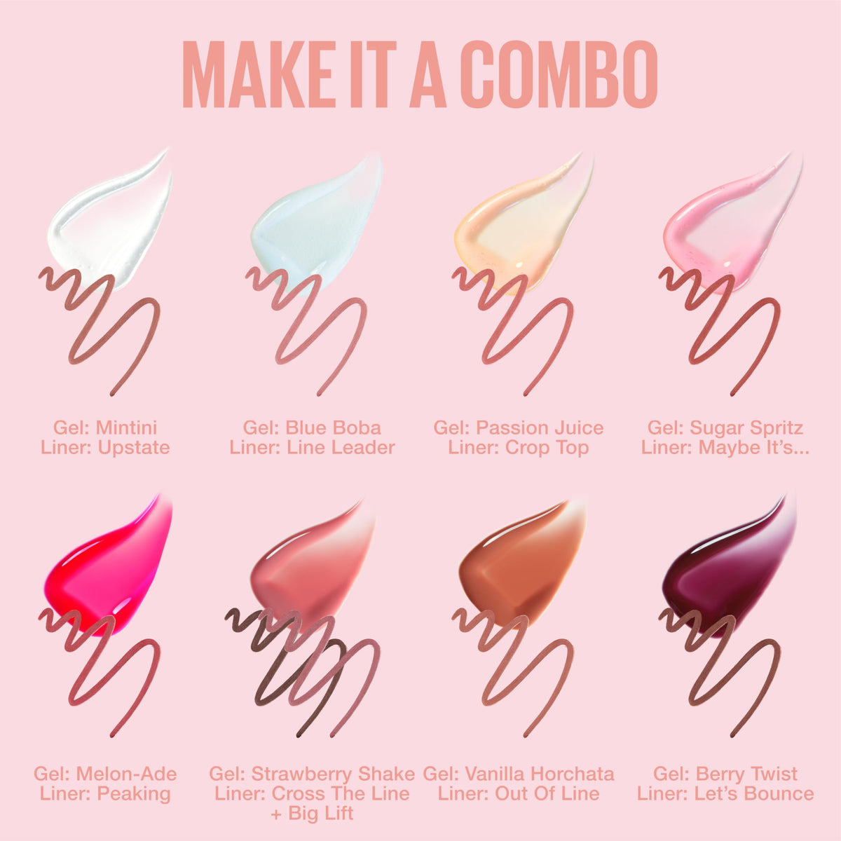 MAYBELLINE Lifter Oil-in-Gel Gloss à Lèvres avec couleurs variées