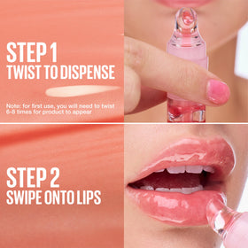 MAYBELLINE Lifter Oil-in-Gel Gloss à Lèvres couleur avec texture