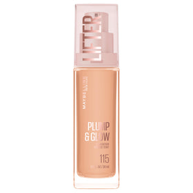 MAYBELLINE Lifter Plump & Glow Foundation 115 avant avec applicateur