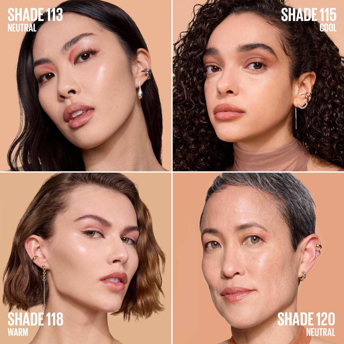 MAYBELLINE Lifter Plump & Glow Foundation 115 sur une peau avec glow