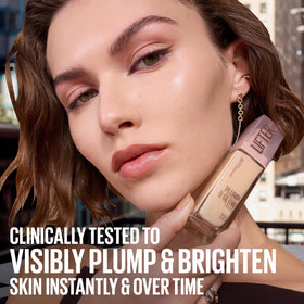 MAYBELLINE Lifter Plump & Glow Foundation 118g avec éclat naturel