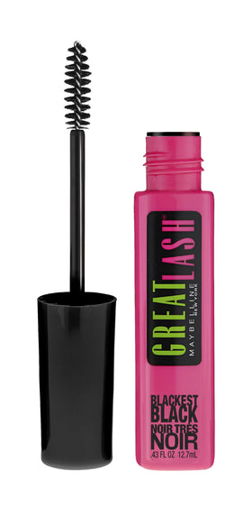 MAYBELLINE Mascara Great Lash noir intense vue de face