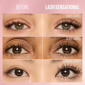 MAYBELLINE mascara Lash Sensational et eau micellaire Garnier