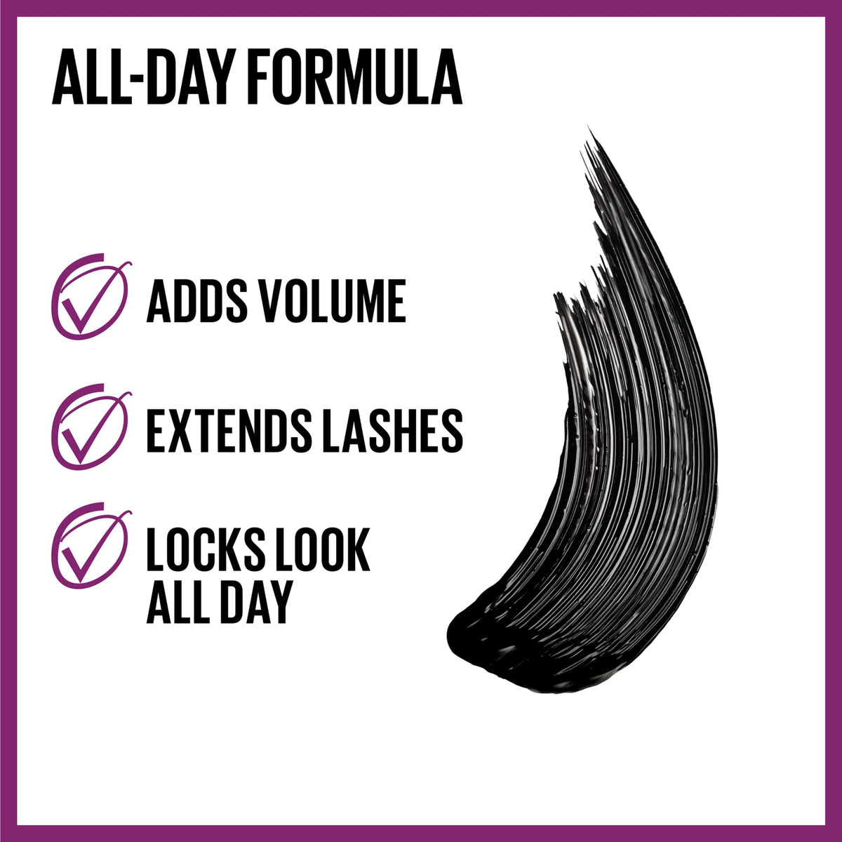 MAYBELLINE Mascara The Falsies Lash Lift Waterproof brosse courbée