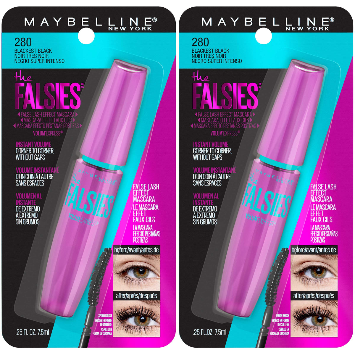 MAYBELLINE Mascara Volum' Express Falsies 50g noir arrière