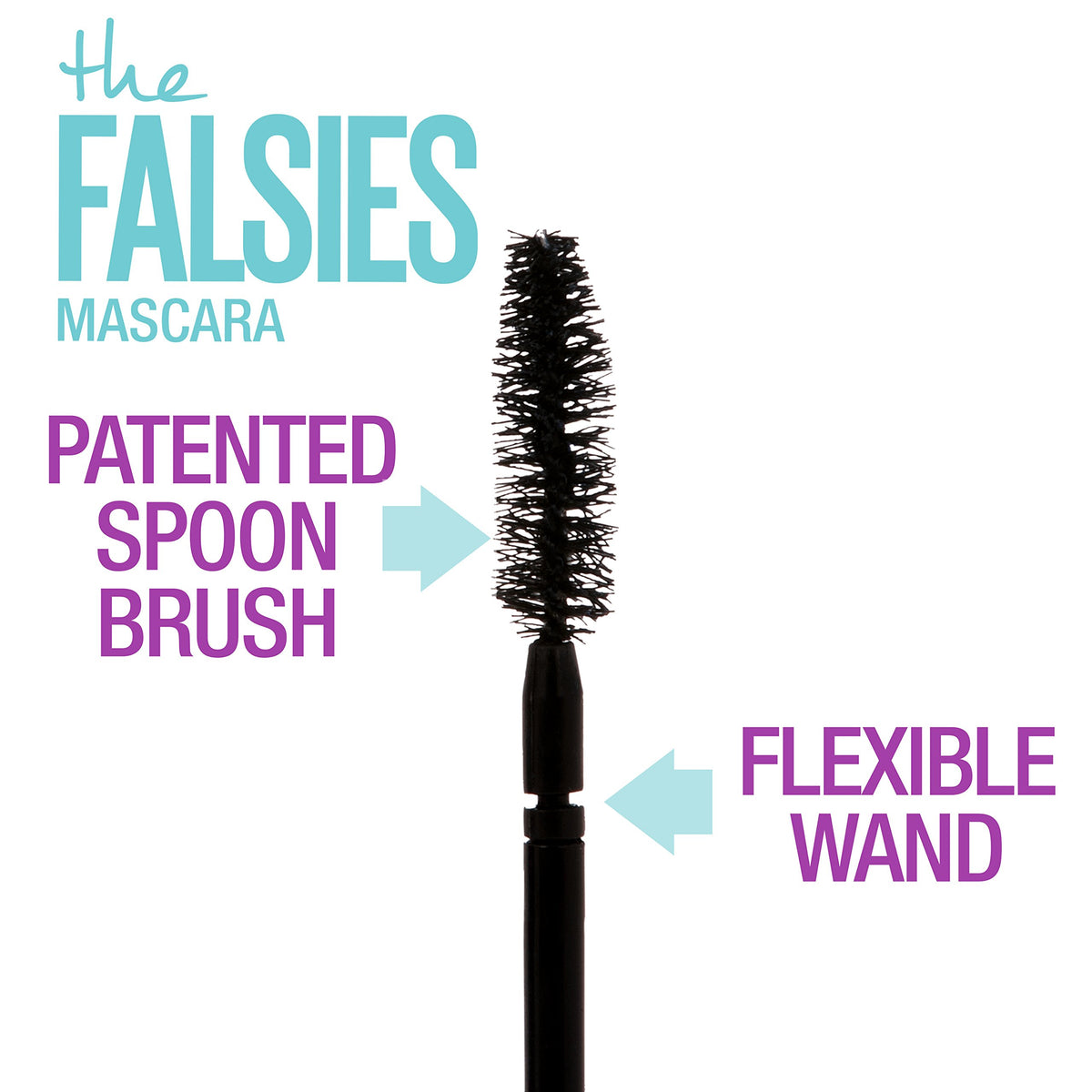 MAYBELLINE Mascara Volum' Express Falsies 50g noir ouvert