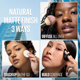 MAYBELLINE Poudre Pressée Fit Me en situation d'utilisation