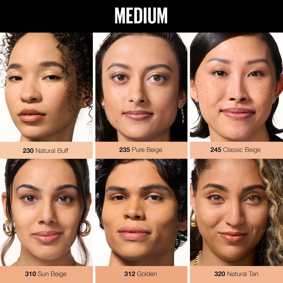MAYBELLINE Poudre Pressée Matifiante Fit Me Pure Beige application sur le visage