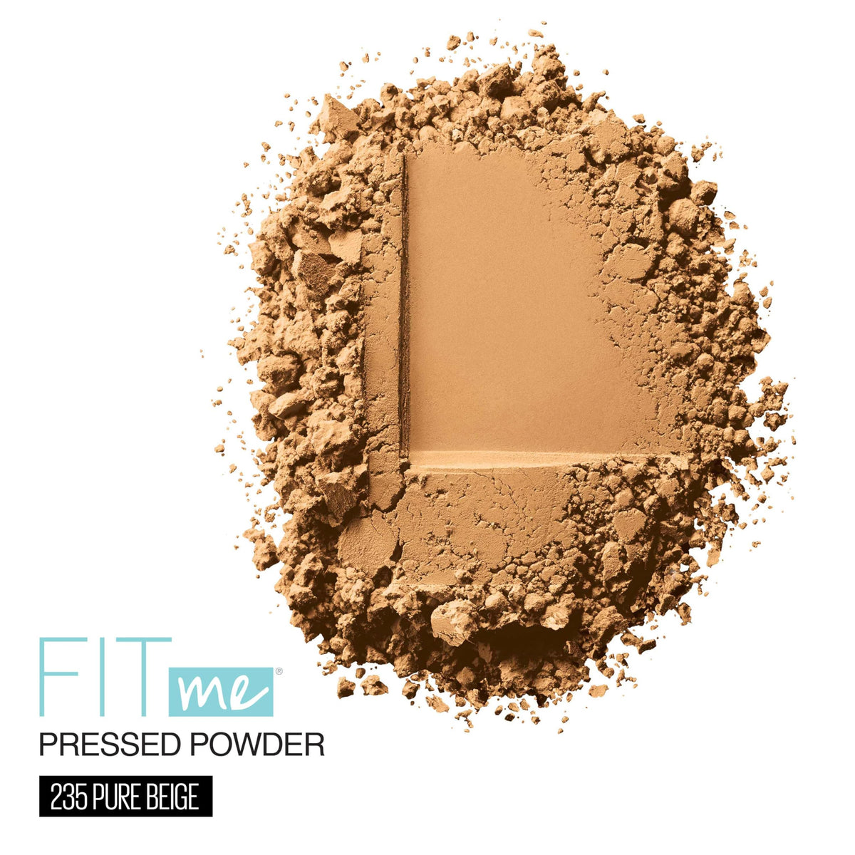 MAYBELLINE Poudre Pressée Matifiante Fit Me Pure Beige emballage