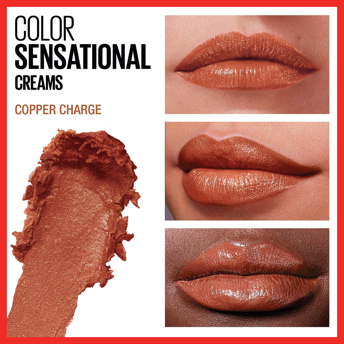 MAYBELLINE Rouge à Lèvres Color Sensational 18g teinte rouge