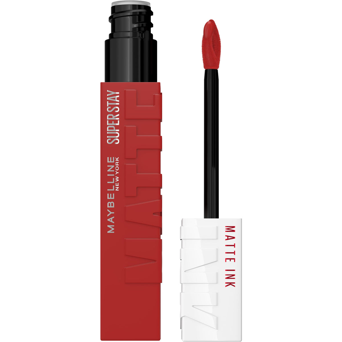 MAYBELLINE Rouge à Lèvres Liquide Super Stay Matte Ink en teinte Hustler, vue de face