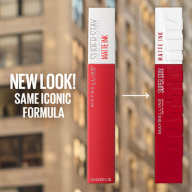 MAYBELLINE Rouge à Lèvres Liquide Super Stay Matte Ink, packaging visible