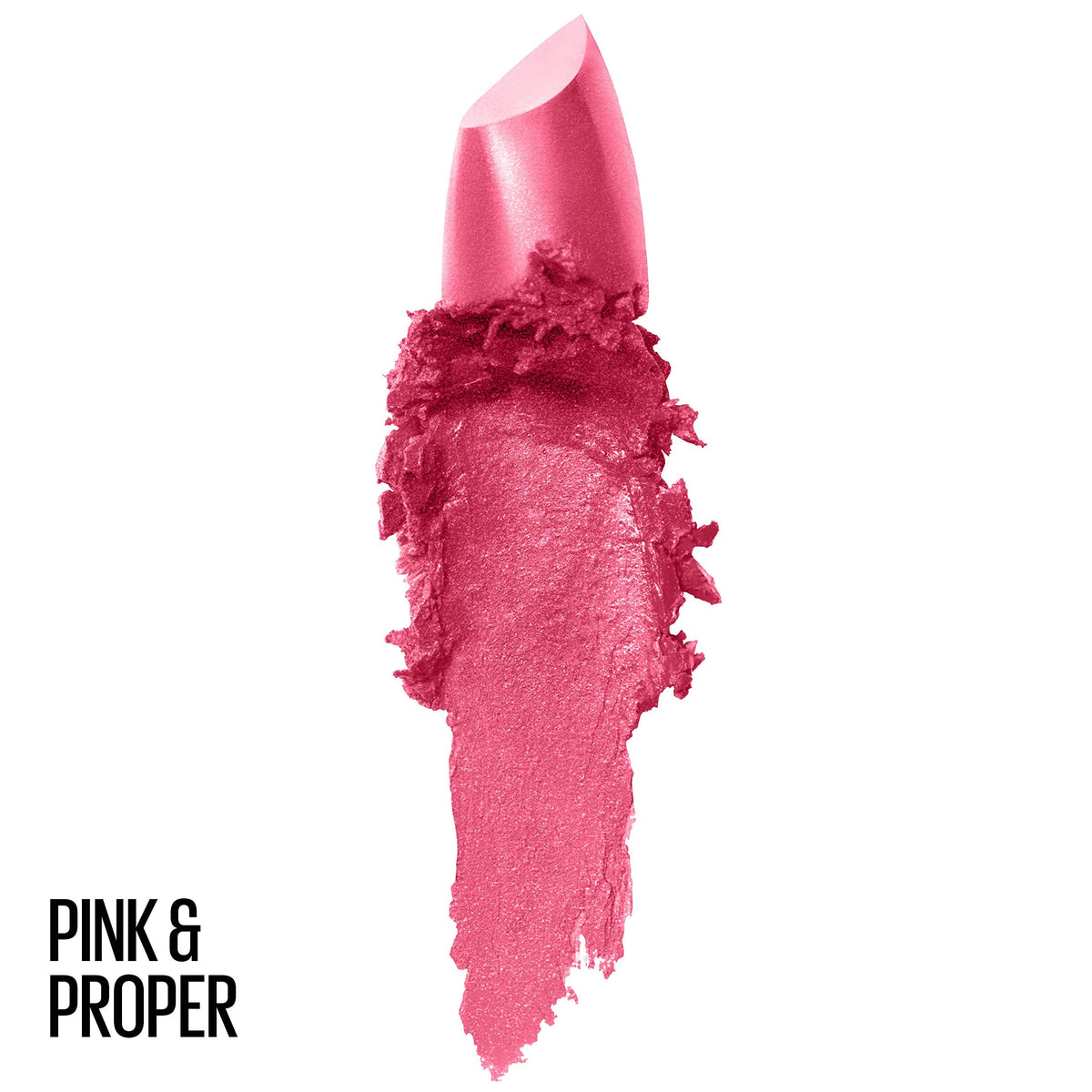 MAYBELLINE Rouge à Lèvres Pink & Proper avec embout applicateur visible