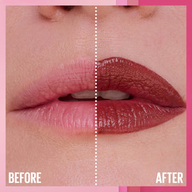 MAYBELLINE Rouge à Lèvres Satiné Upstate application sur les lèvres