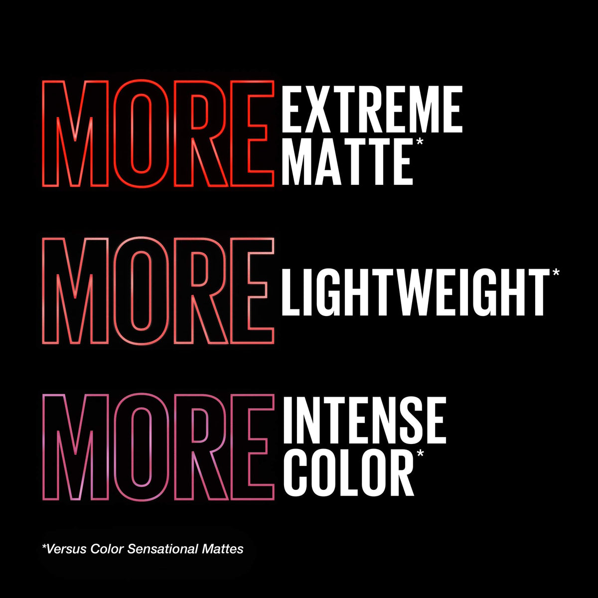 MAYBELLINE Rouge à Lèvres Ultimatte 9g couleur Rouge Acier en main