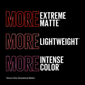 MAYBELLINE Rouge à Lèvres Ultimatte 9g couleur Rouge Acier en main